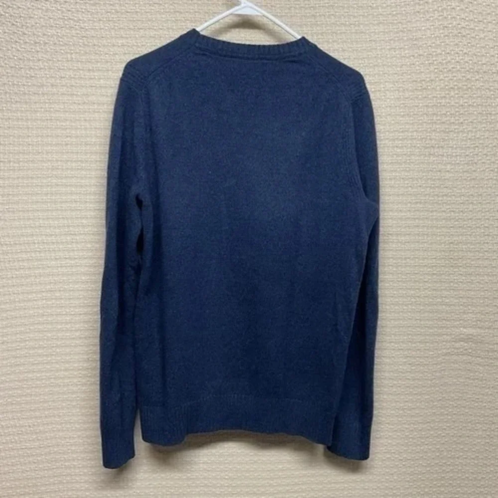 NWOT Banana Republic Italian Yarn Blue CrewNeck Sweater Pullover Men LT China